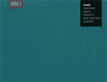 Tablet Screenshot of echo3.com.au